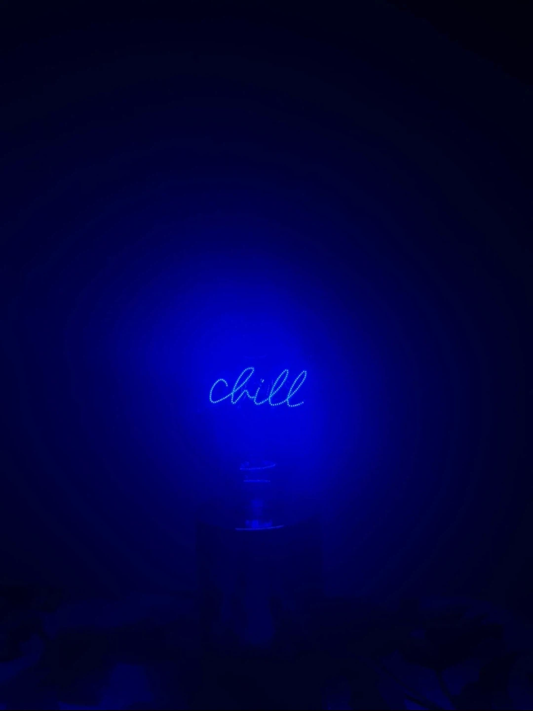 Indigo Neon Table Lamp - photo 2