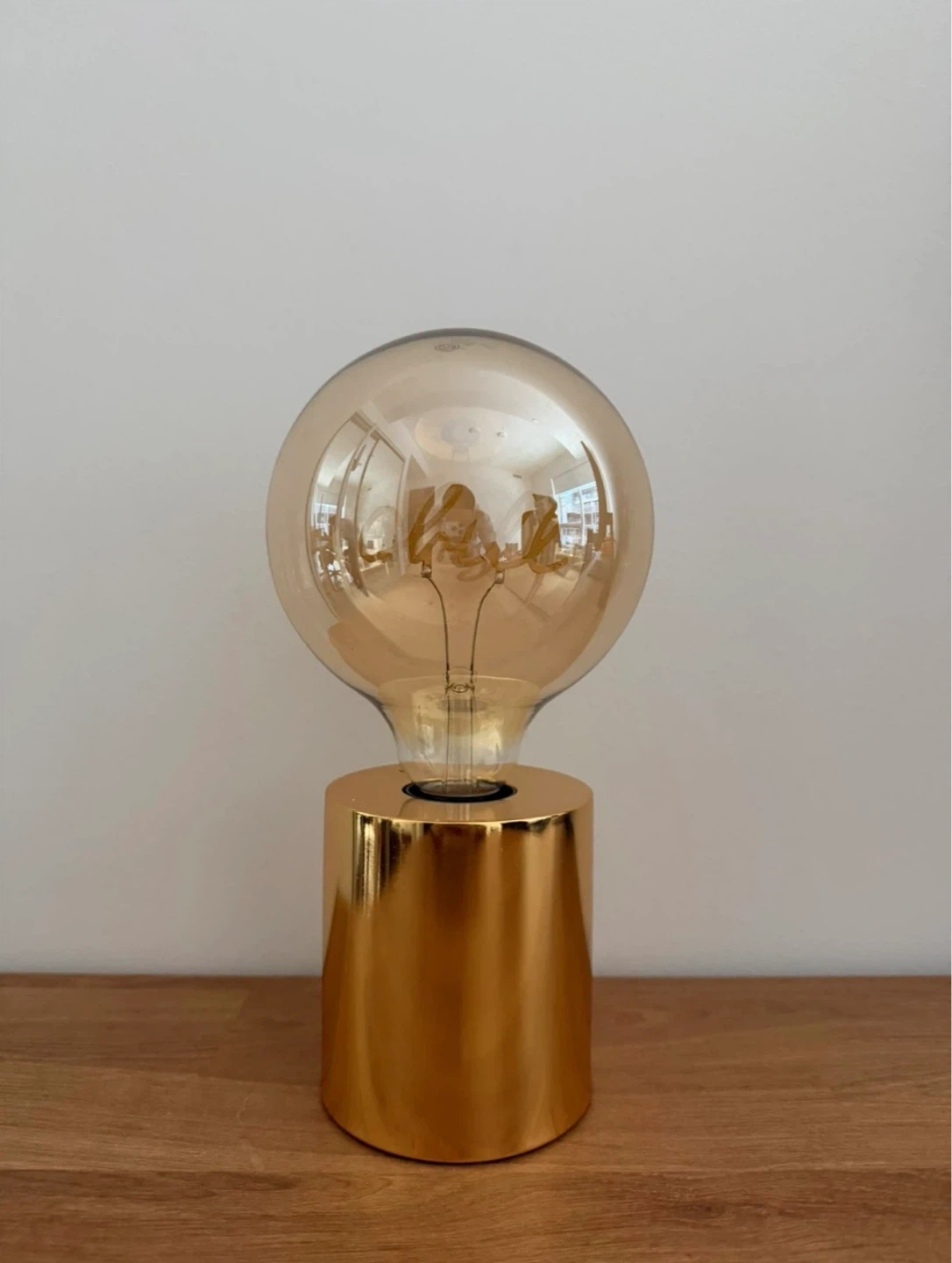 Indigo Neon Table Lamp