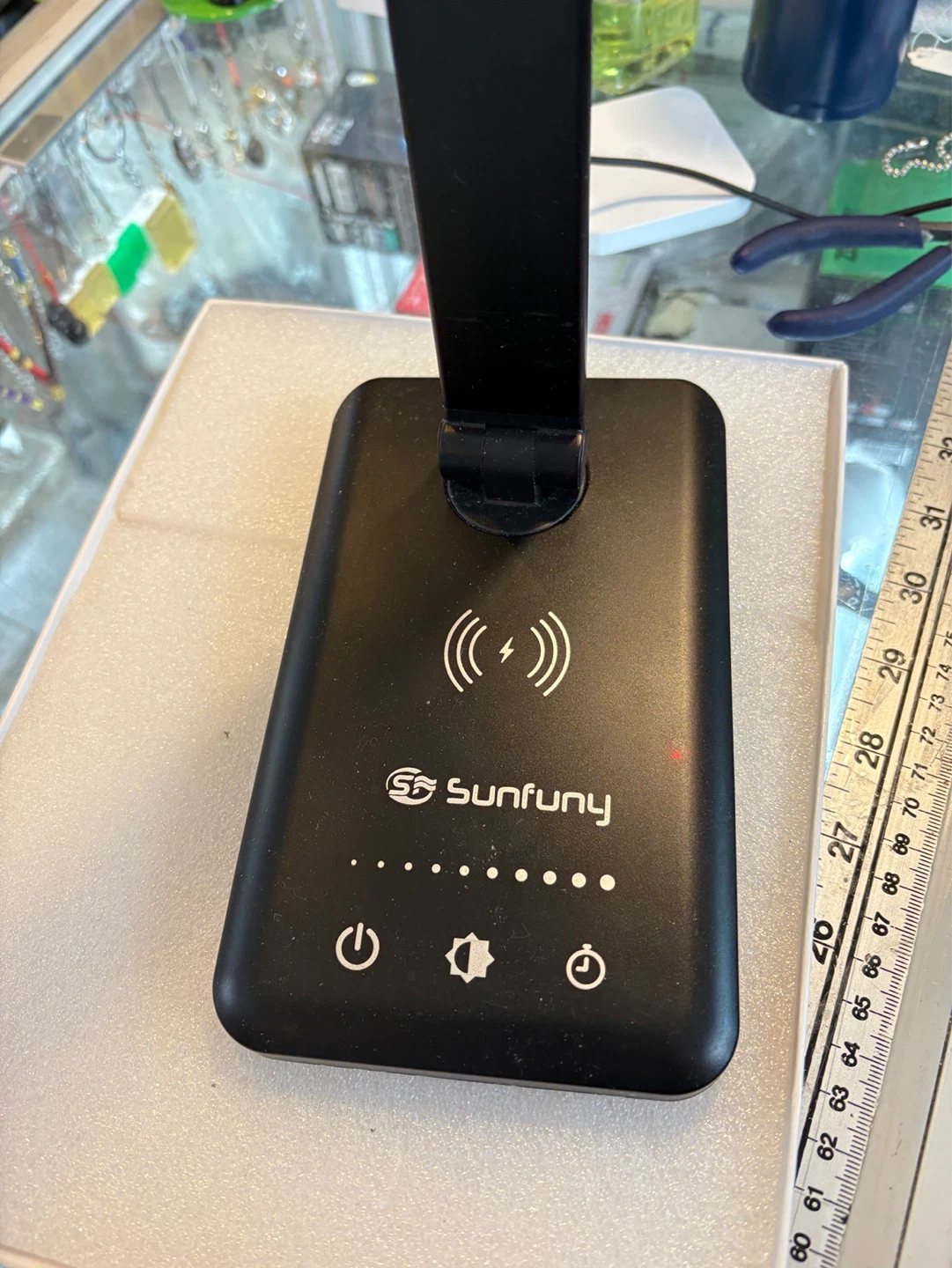 Sunfuny LED Desk Lamp with Wireless Charger