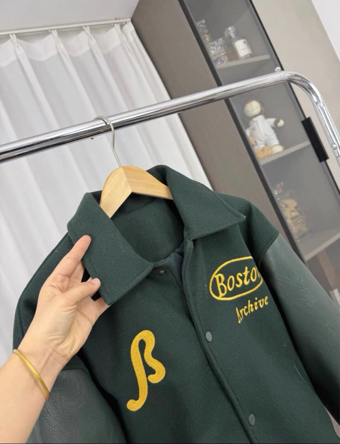 Veste bomber  Boston Archive verte Size L - photo 5