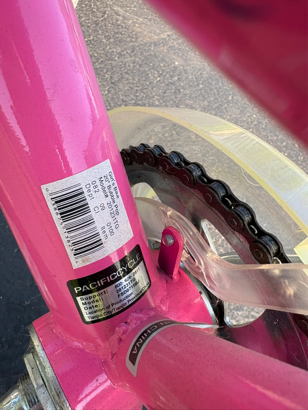 Girls Pink Bike - photo 3