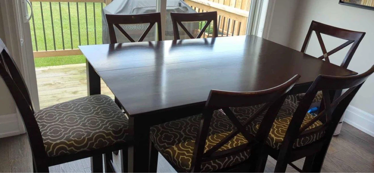 Dining Table Set with 8 Chairs - photo 2