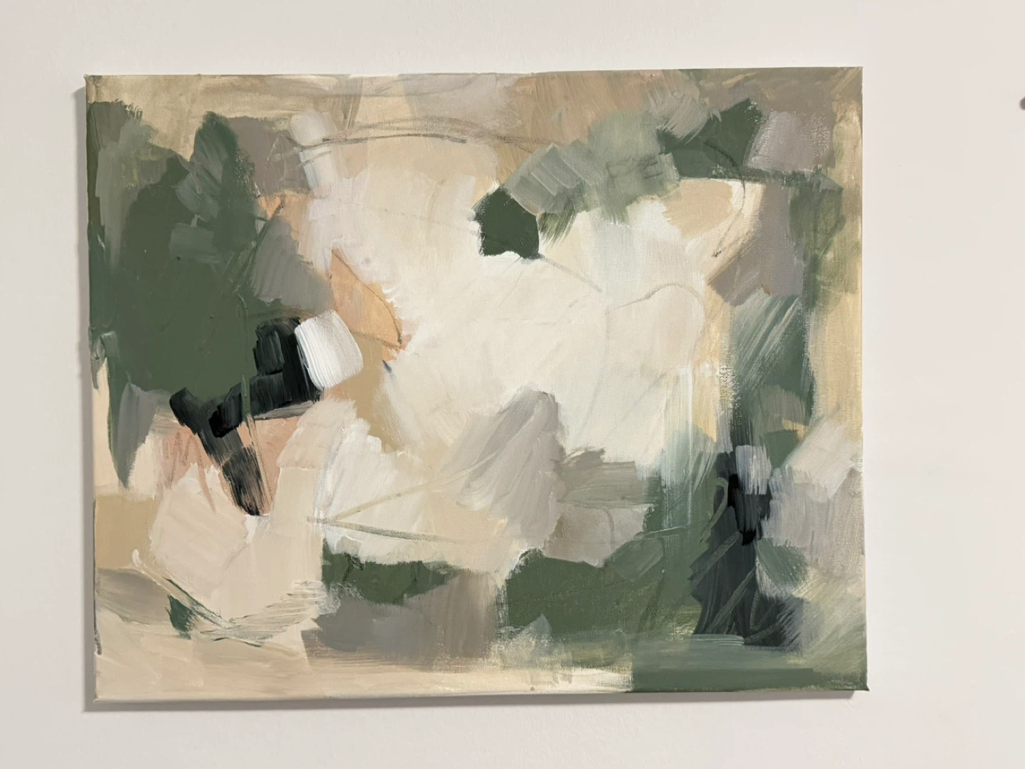 Abstract Painting in Neutral Tones - photo 2