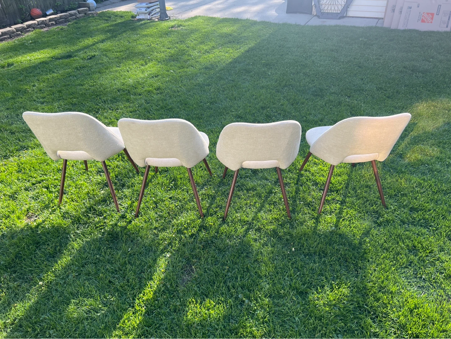 Set of 4 Modern Chairs - photo 4
