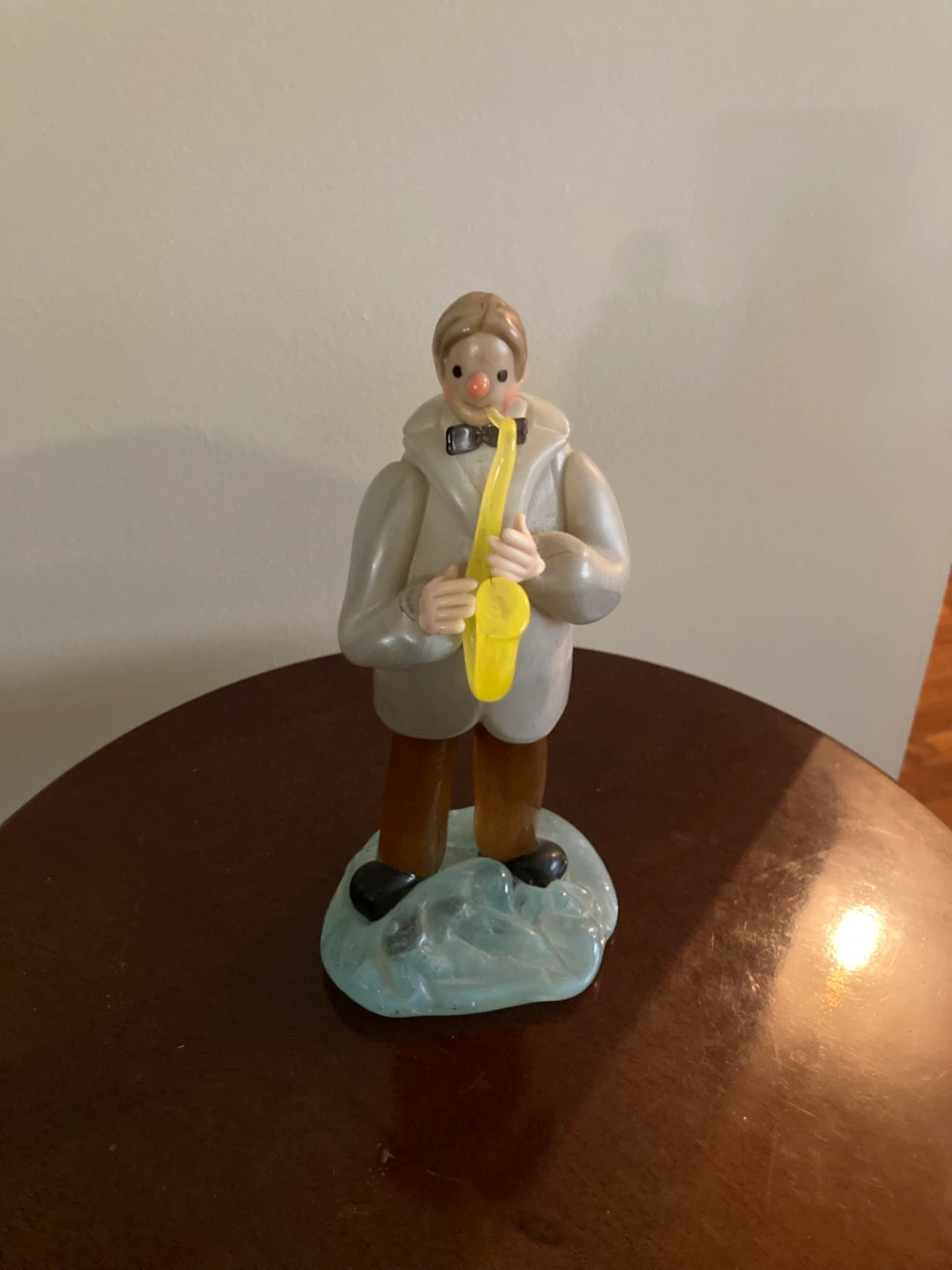 Handmade Glass Figurine - Man Playing Saxophone - photo 2