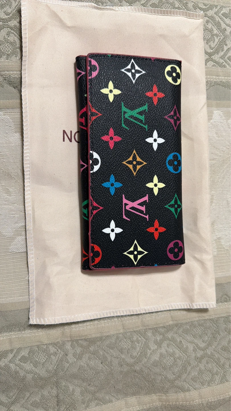 Multicolore Monogram Wallet