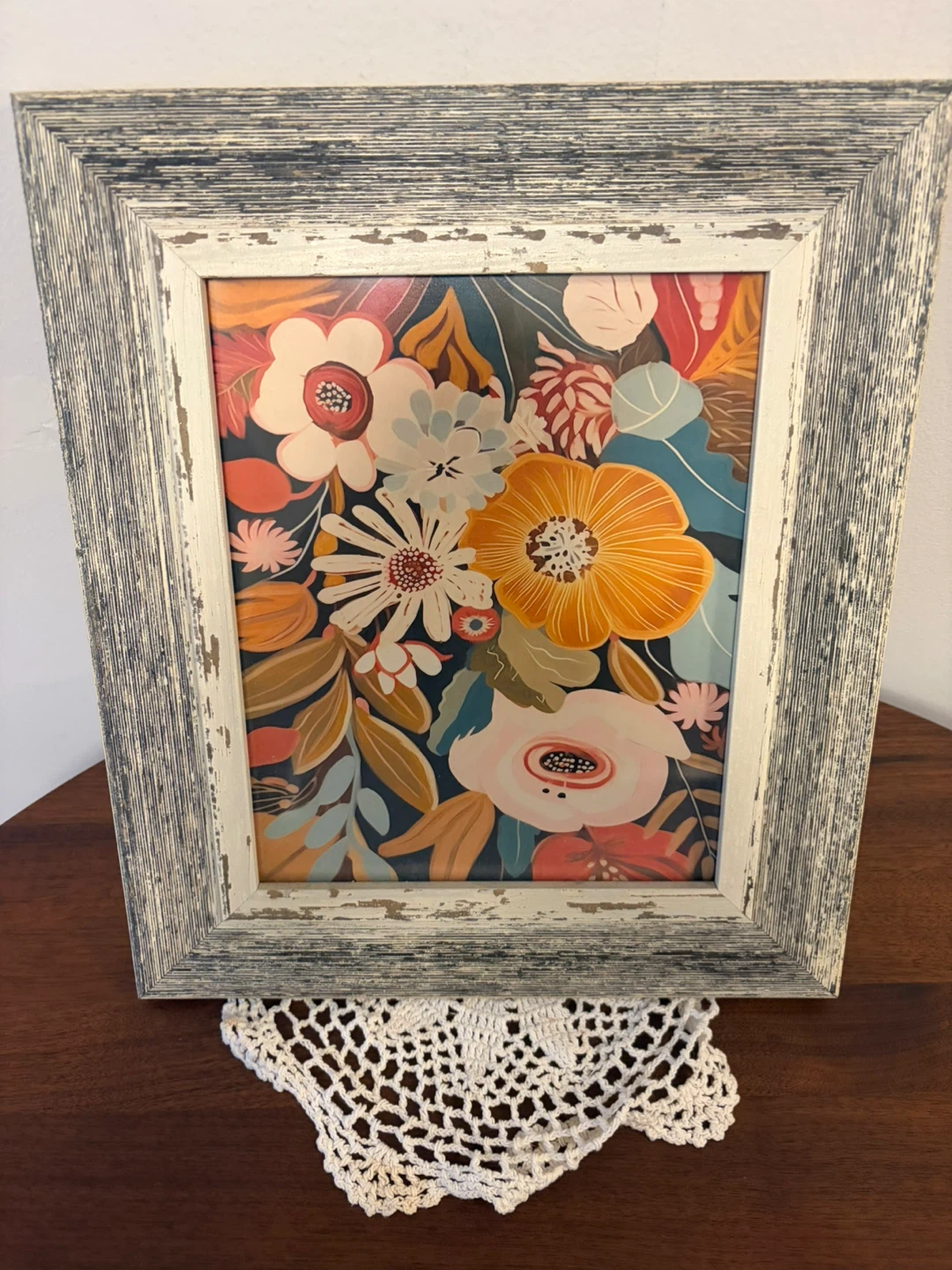 Framed Floral Wall Art