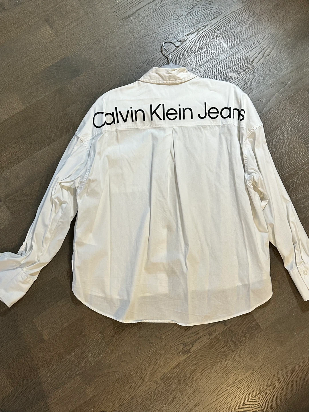 Calvin Klein Jeans White Button-Up Shirt - photo 3