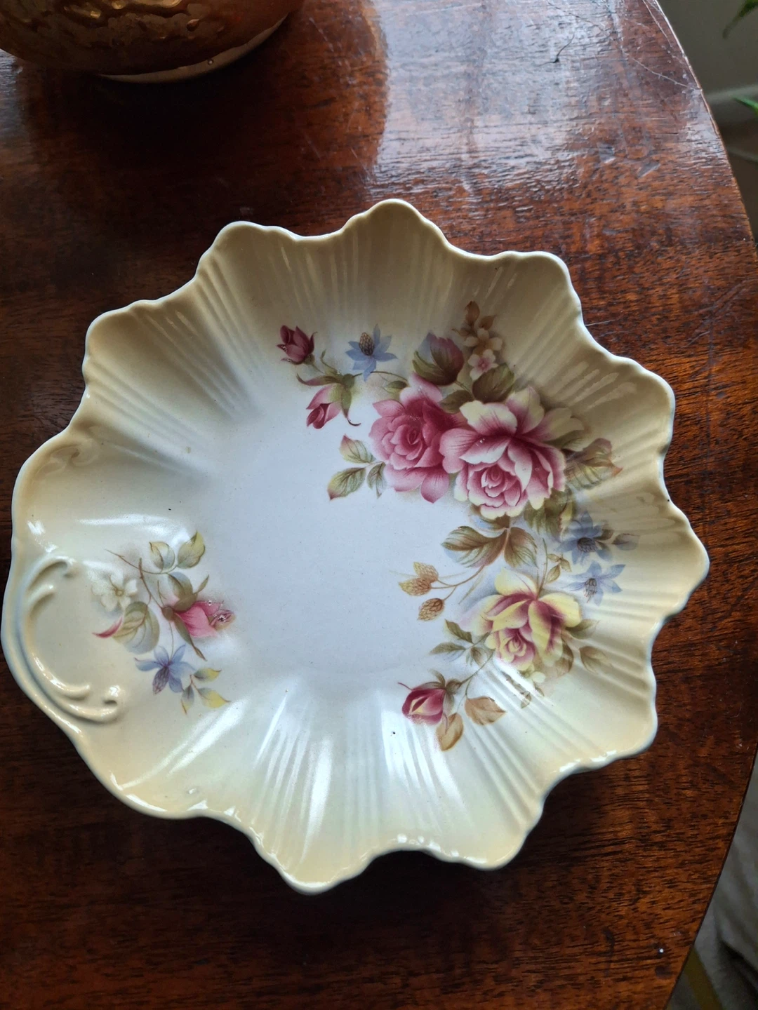 Small Old Foley trinket dish - photo 4