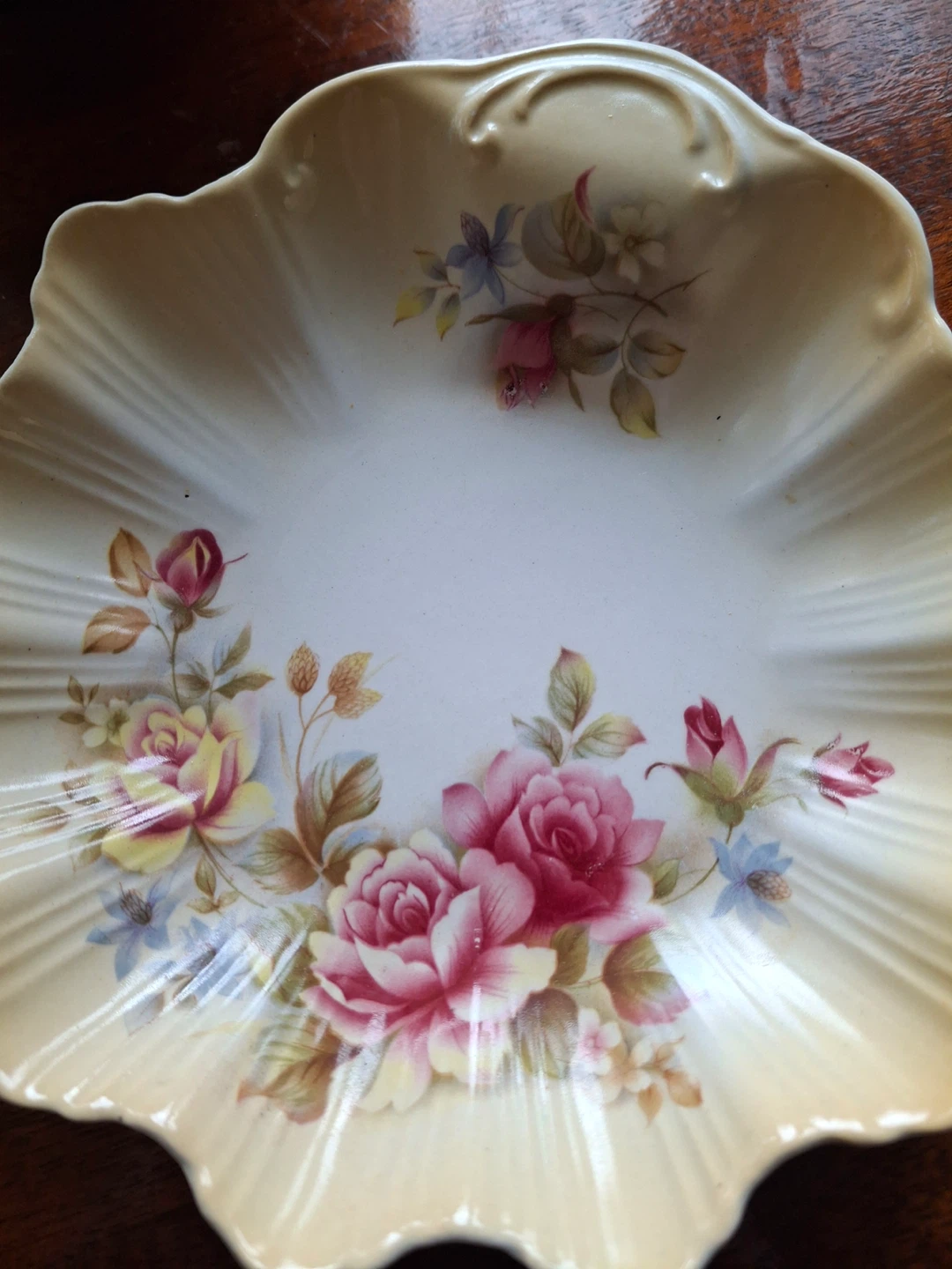 Small Old Foley trinket dish - photo 2