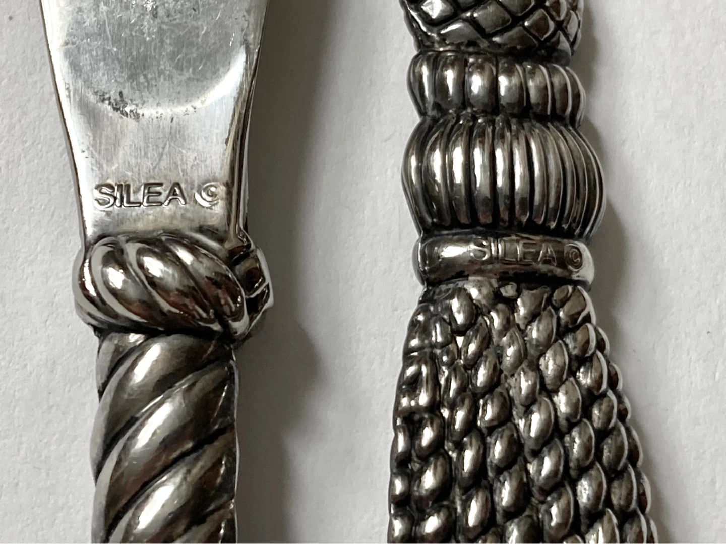 Vintage French Silver Plated Tassel Cake Serving Utensil Set - photo 4