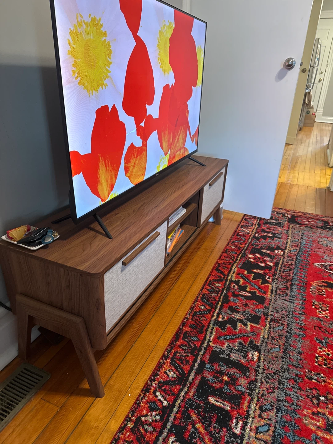 Mid-Century Modern TV Stand Console