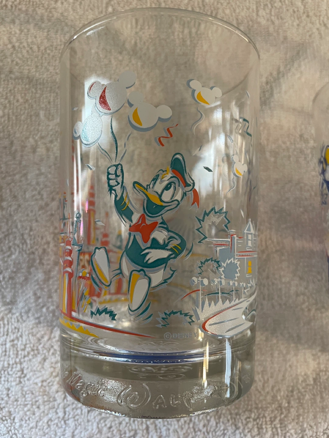 Walt Disney World Remember The Magic 25th Anniversary Glasses - photo 5