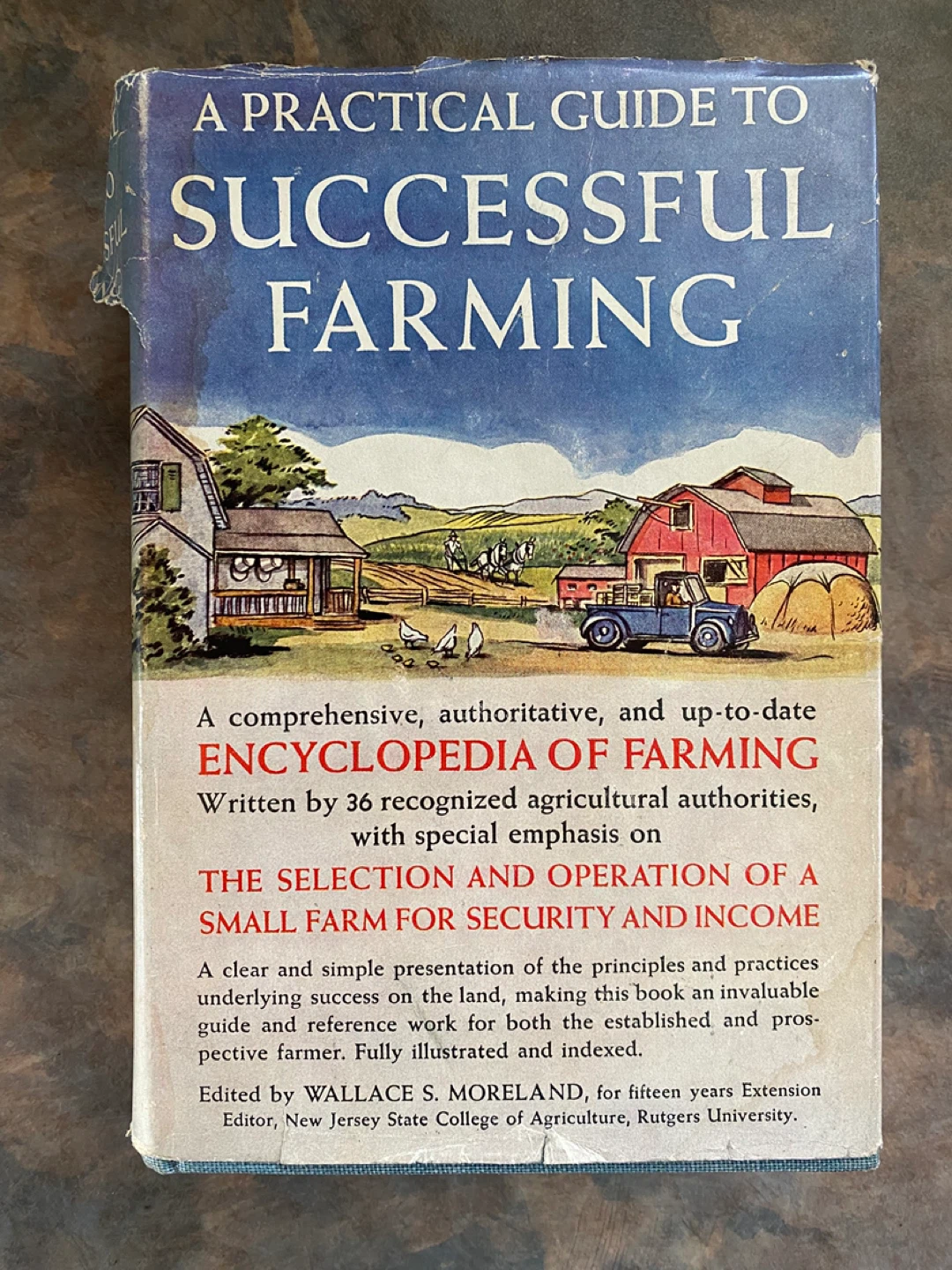 1943 A Practical Guide to Successful Farming Vintage Book