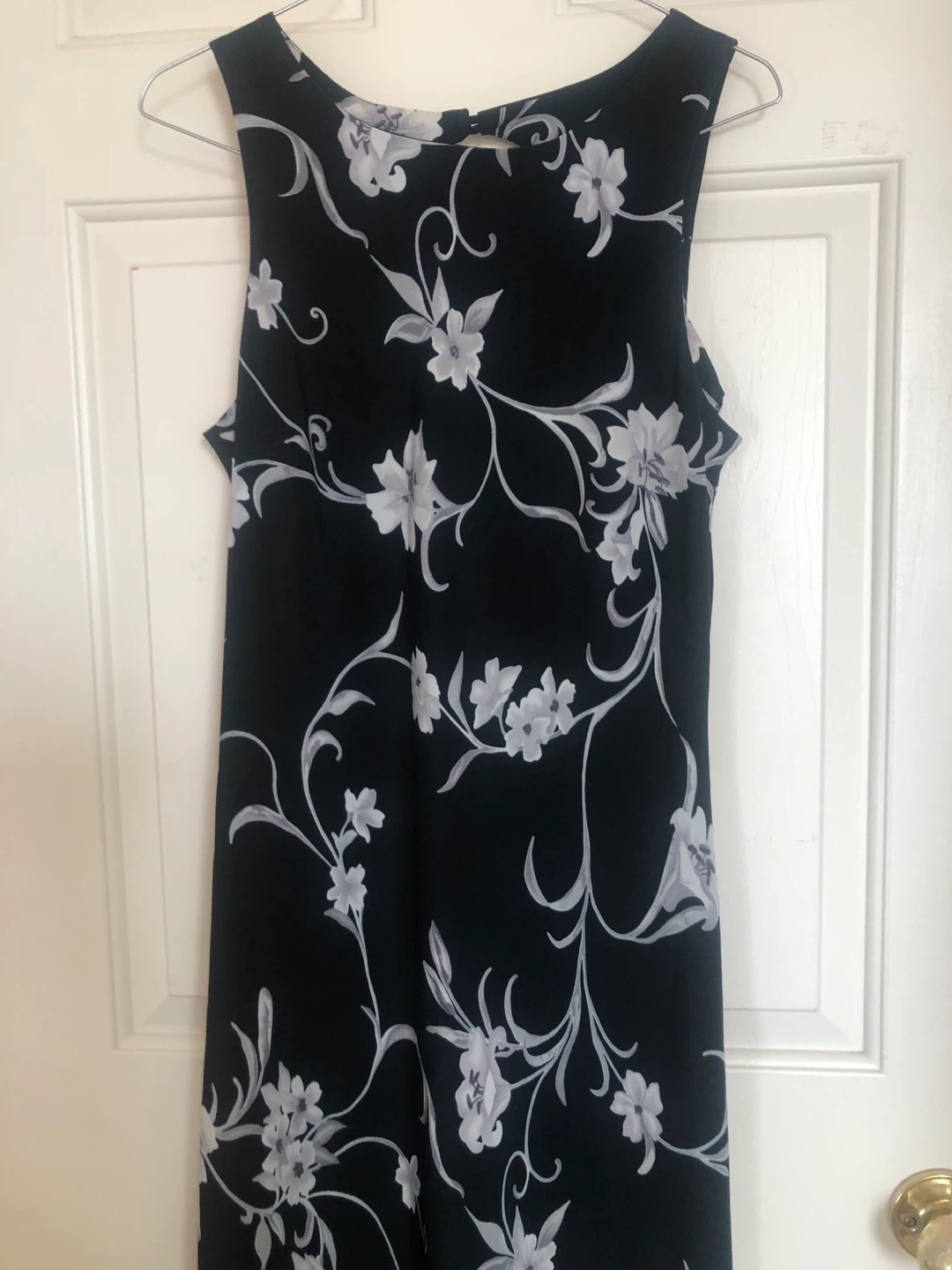 Black Floral Maxi Dress - photo 2