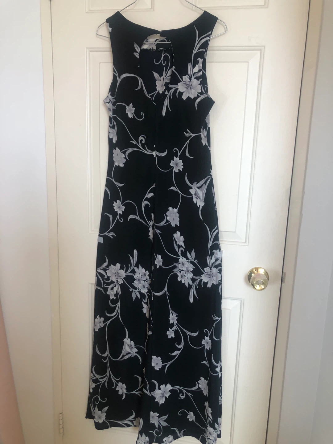 Black Floral Maxi Dress - photo 3