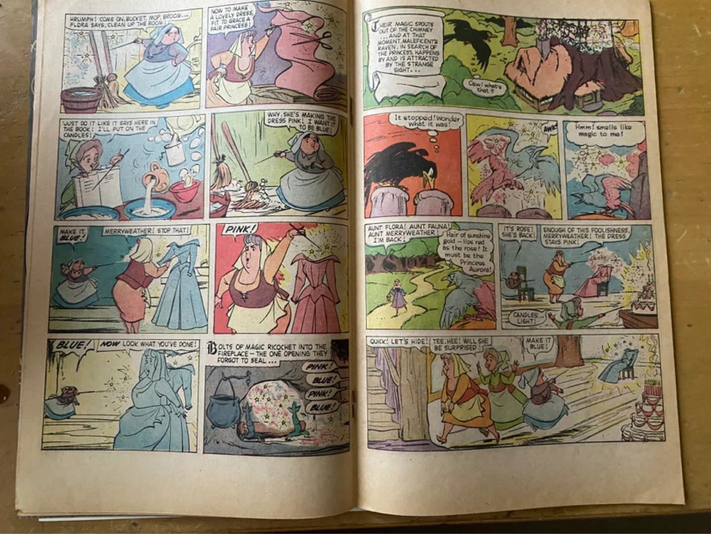 1970 Gold Key Comics Walt Disney's Sleeping Beauty Comic Book - photo 3
