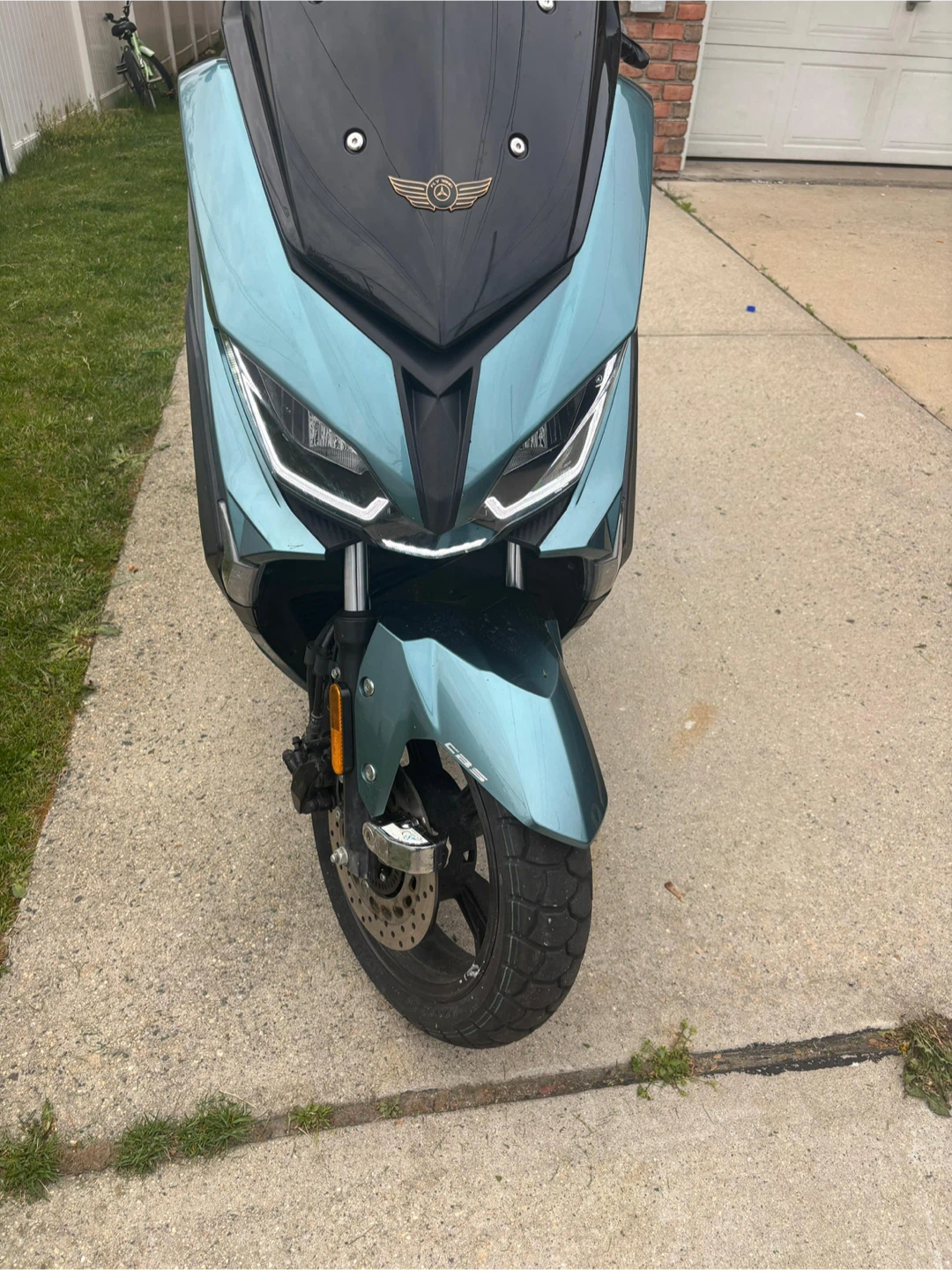 Green Scooter - 1429 Miles