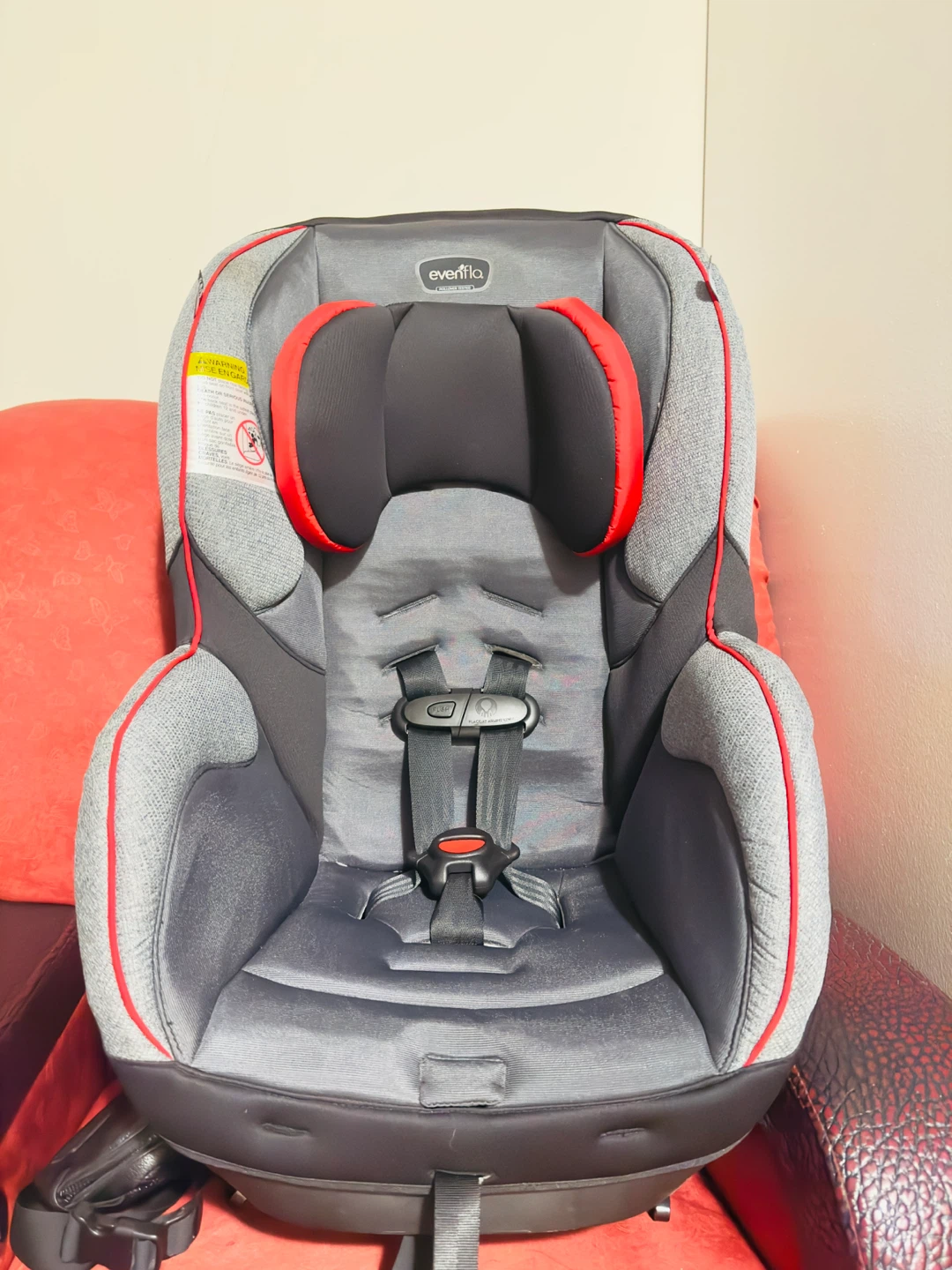 Evenflo Titan 65 Convertible Car Seat - Andover Gray - photo 4