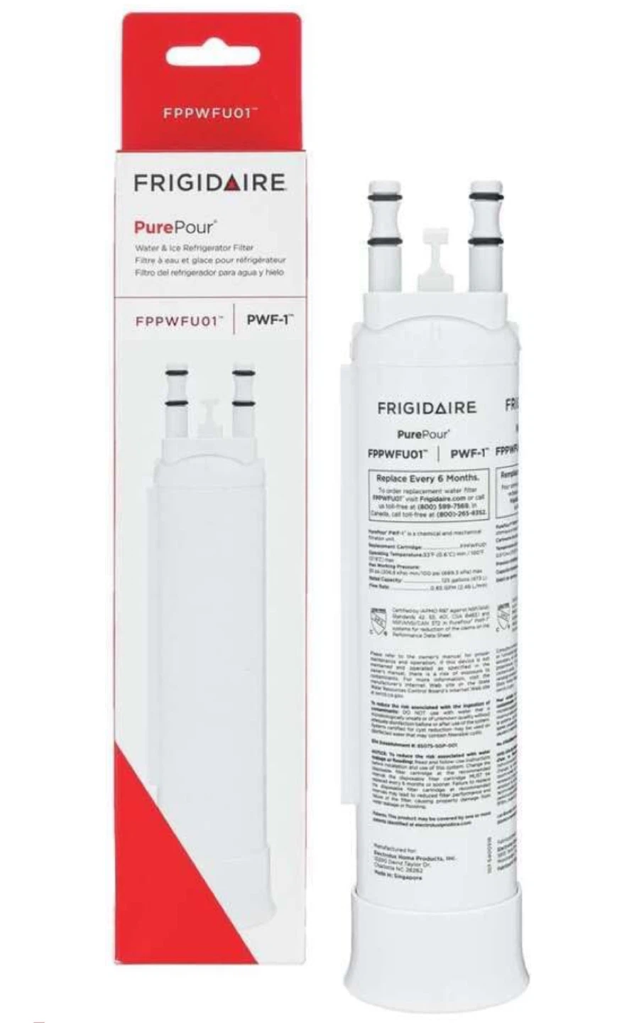 Frigidaire PurePour FPPWFU01 Water Filter