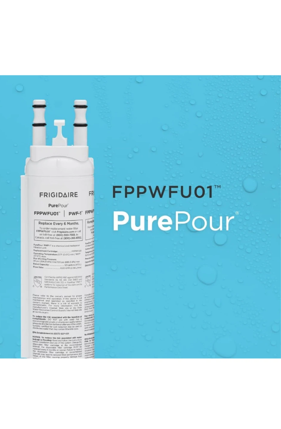 Frigidaire PurePour FPPWFU01 Water Filter - photo 3