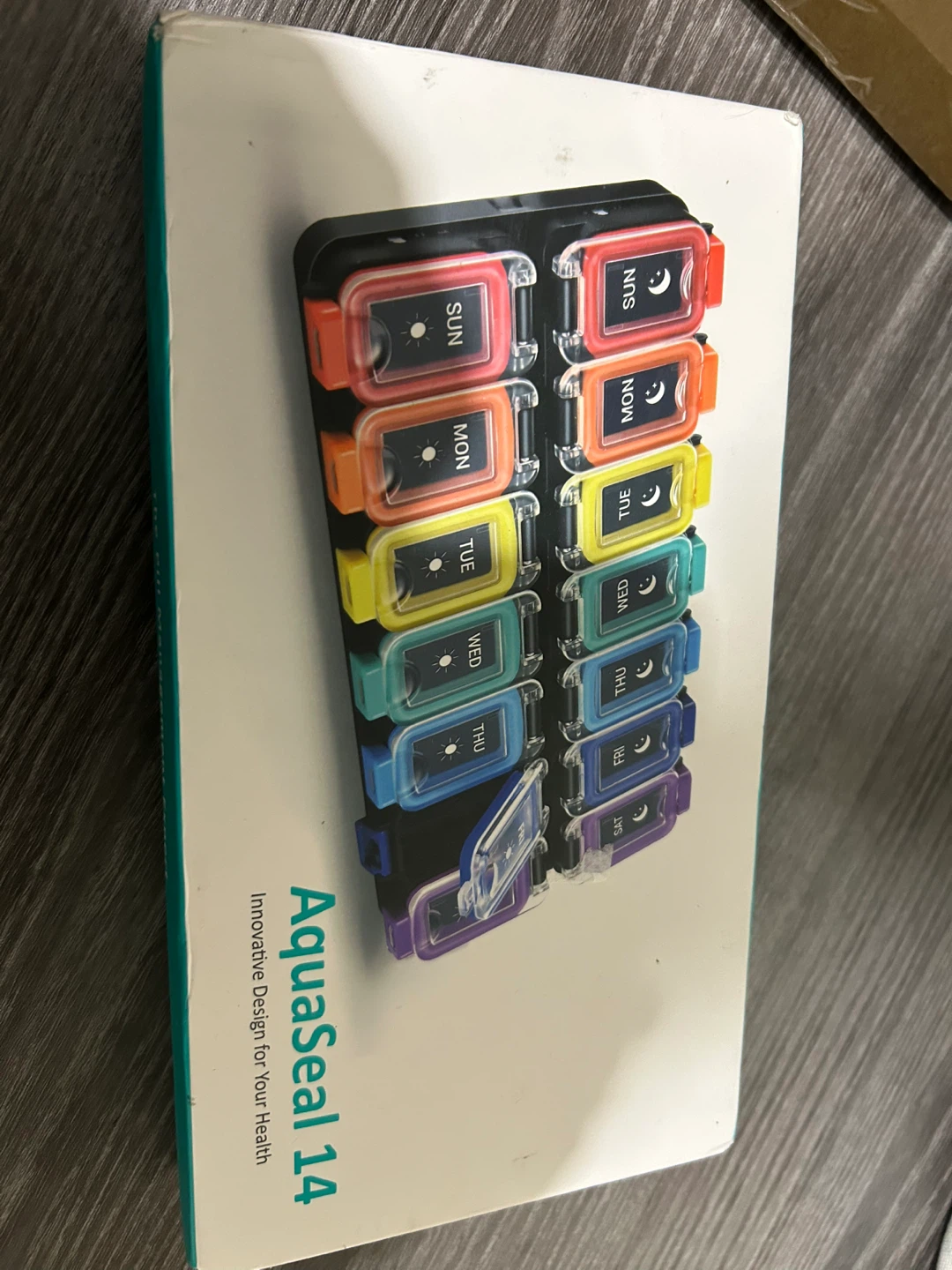 Brand New- AquaSeal 14 Pill Organizer! - photo 4