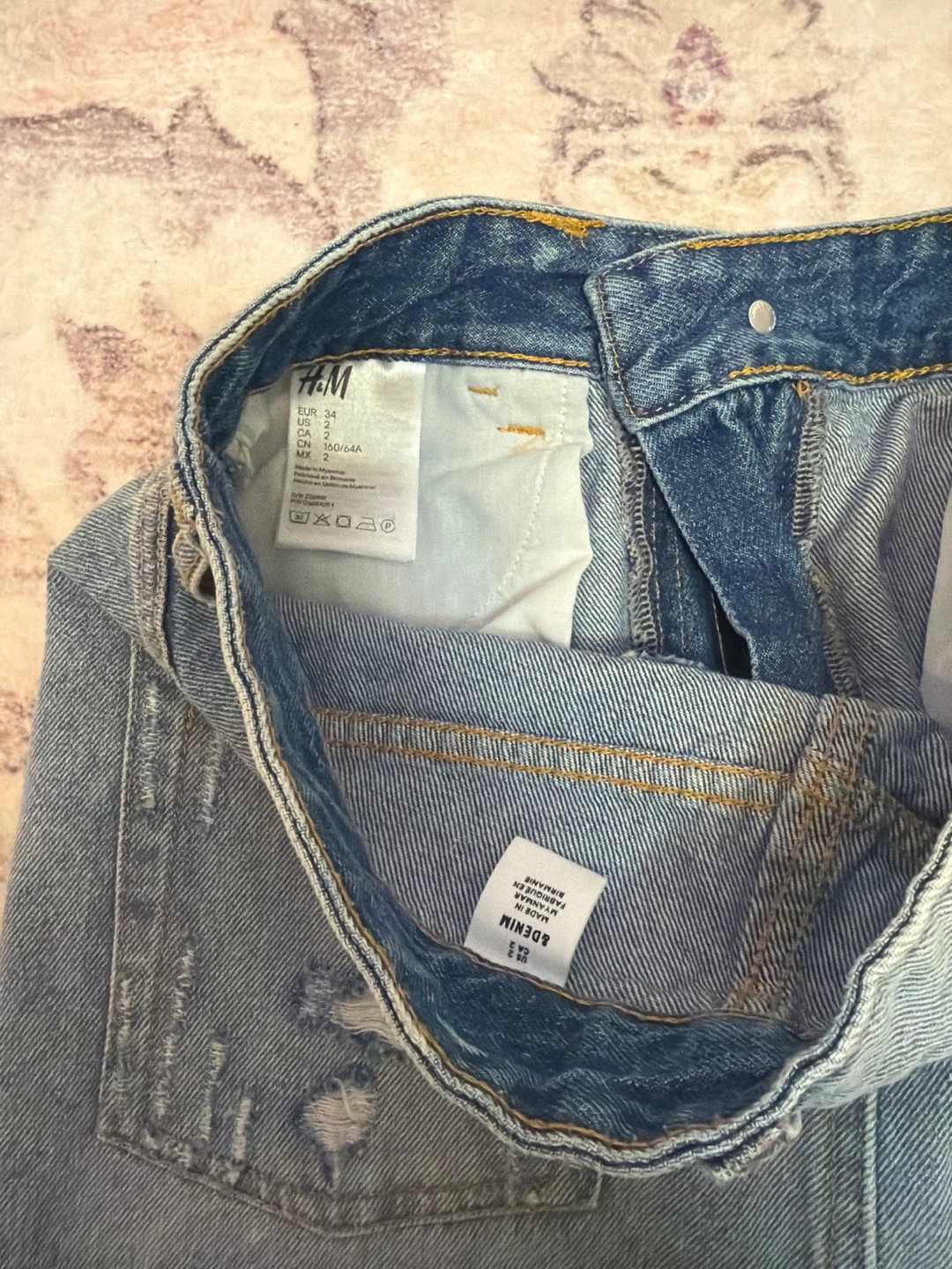 H&M Denim Mini Skirt - 2 - photo 4