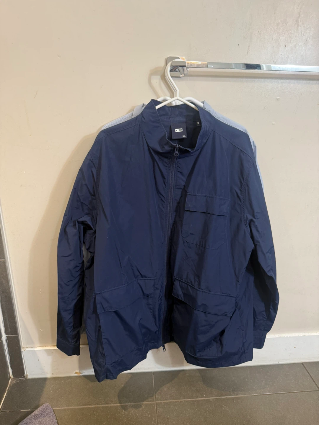 Kith Navy Nylon Jacket XXL