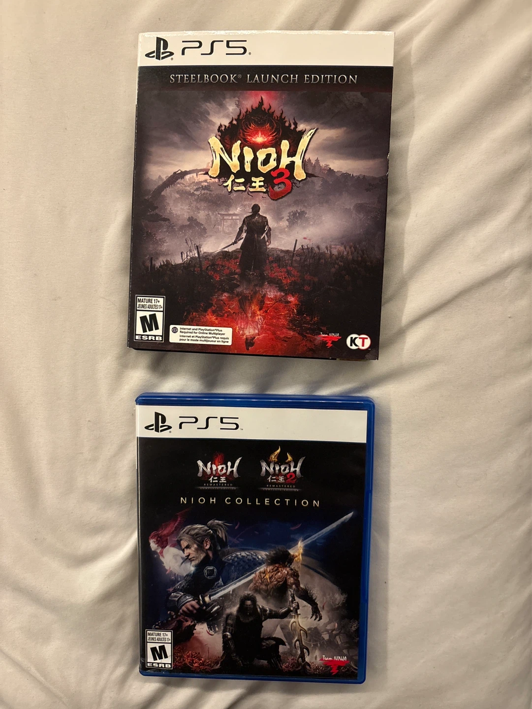 Nioh 3 Steelbook Launch Edition & Nioh Collection for PS5