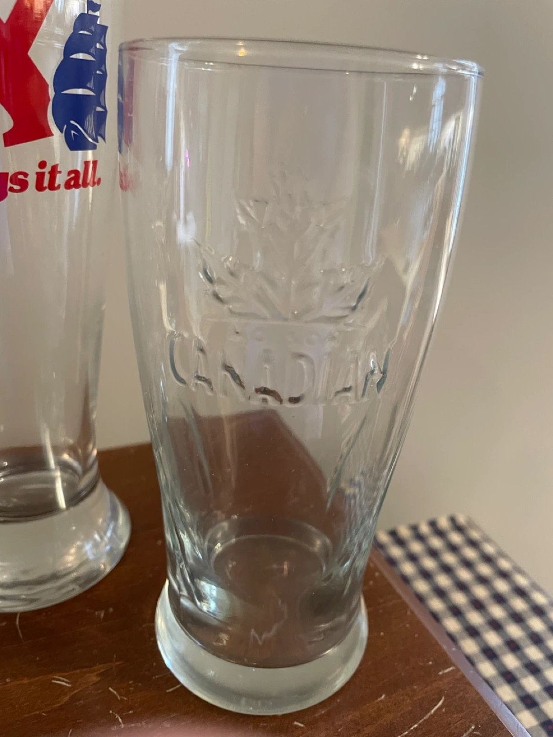 Molson Canadian & Molson Ex Beer Glasses - photo 4