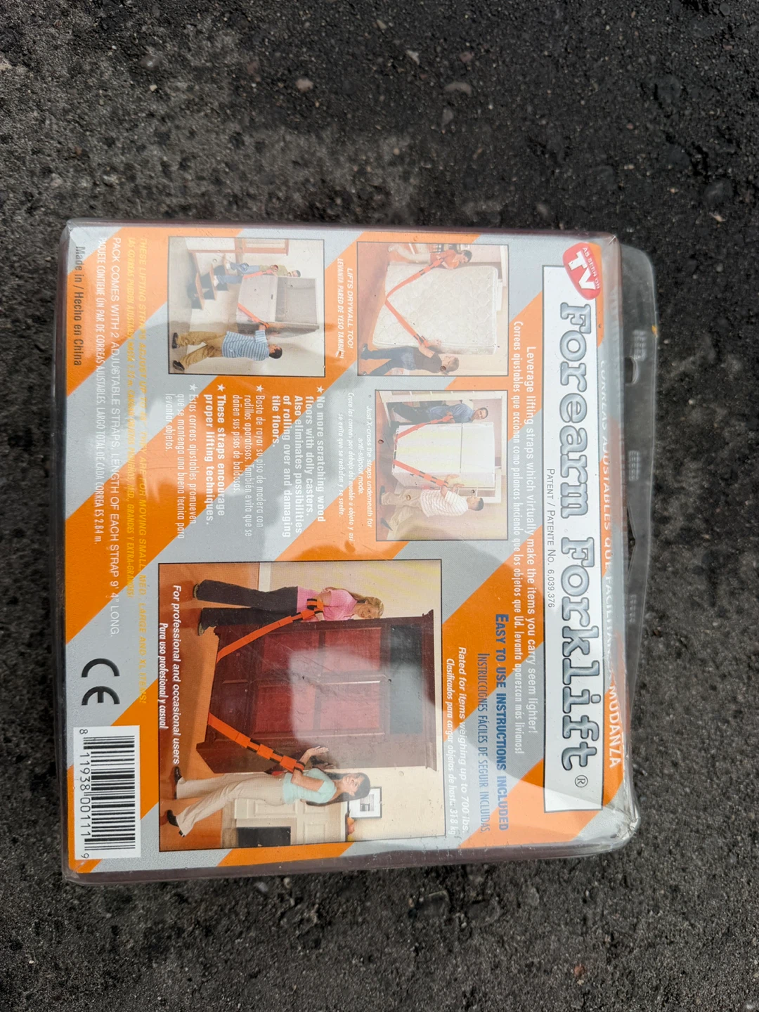 Forearm Forklift Moving Straps