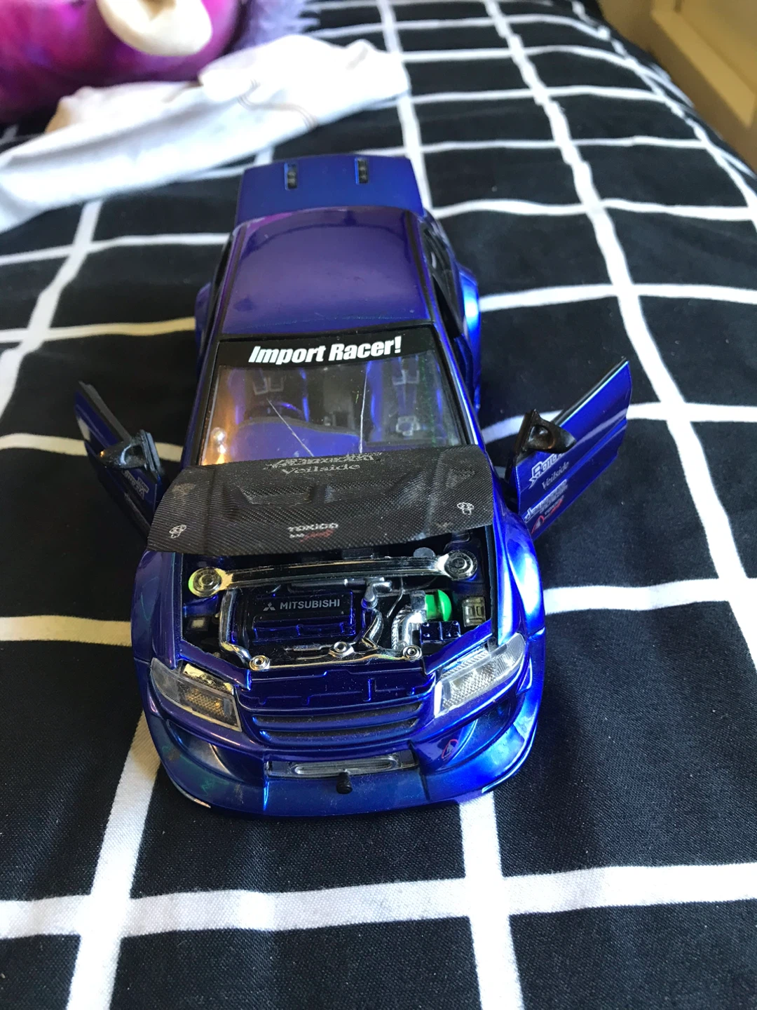 Jada Toys Import Racer Blue Mitsubishi Lancer - photo 2