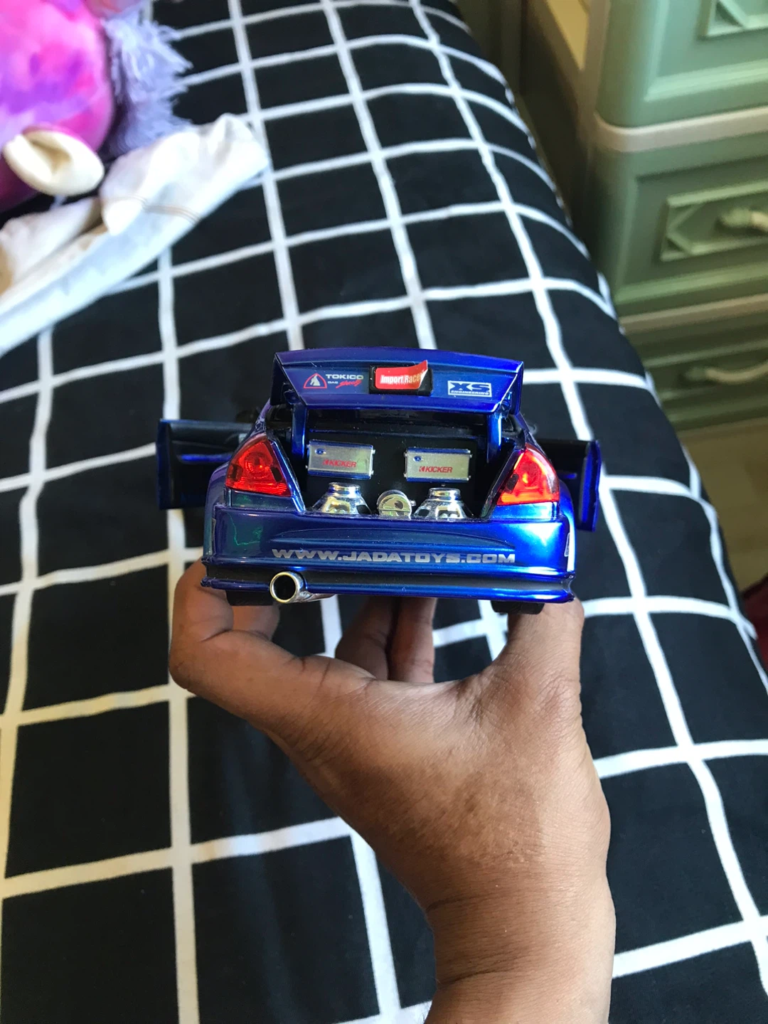 Jada Toys Import Racer Blue Mitsubishi Lancer - photo 3