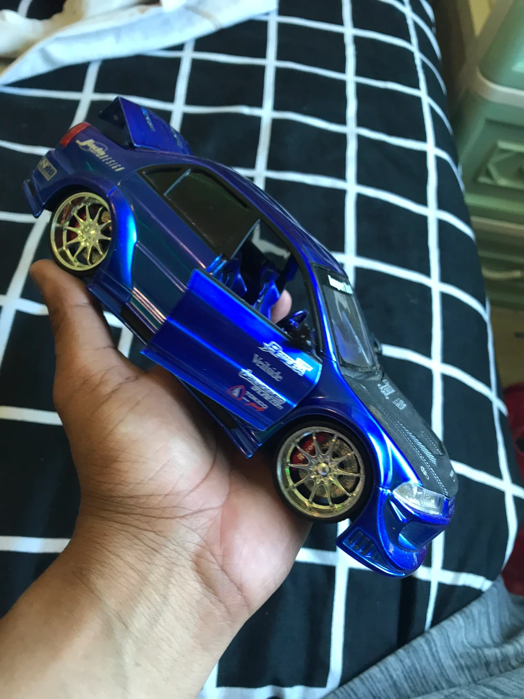 Jada Toys Import Racer Blue Mitsubishi Lancer - photo 4
