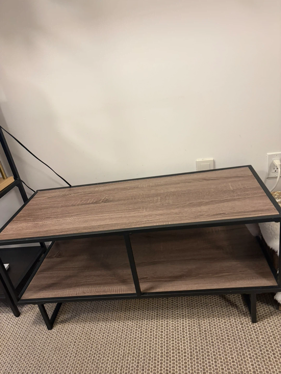 Wooden 2-Tier TV Stand / Coffee table