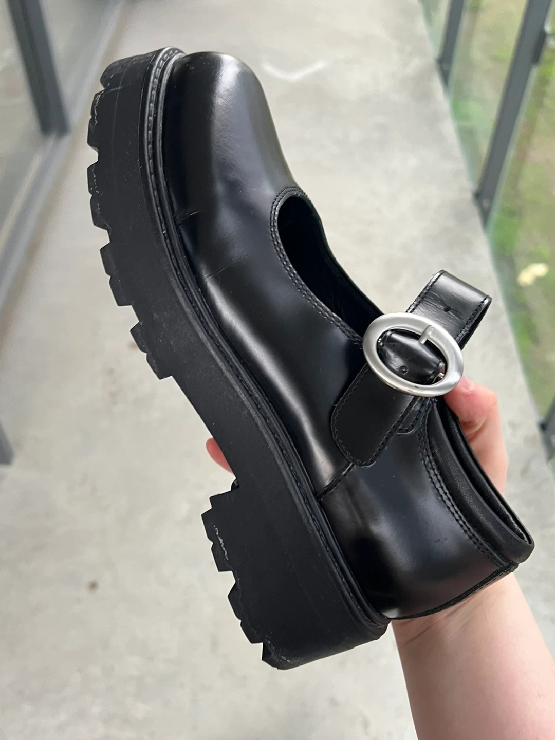 Vagabond Cosmo 2.0 - Black Mary Jane Platform Shoes - photo 3