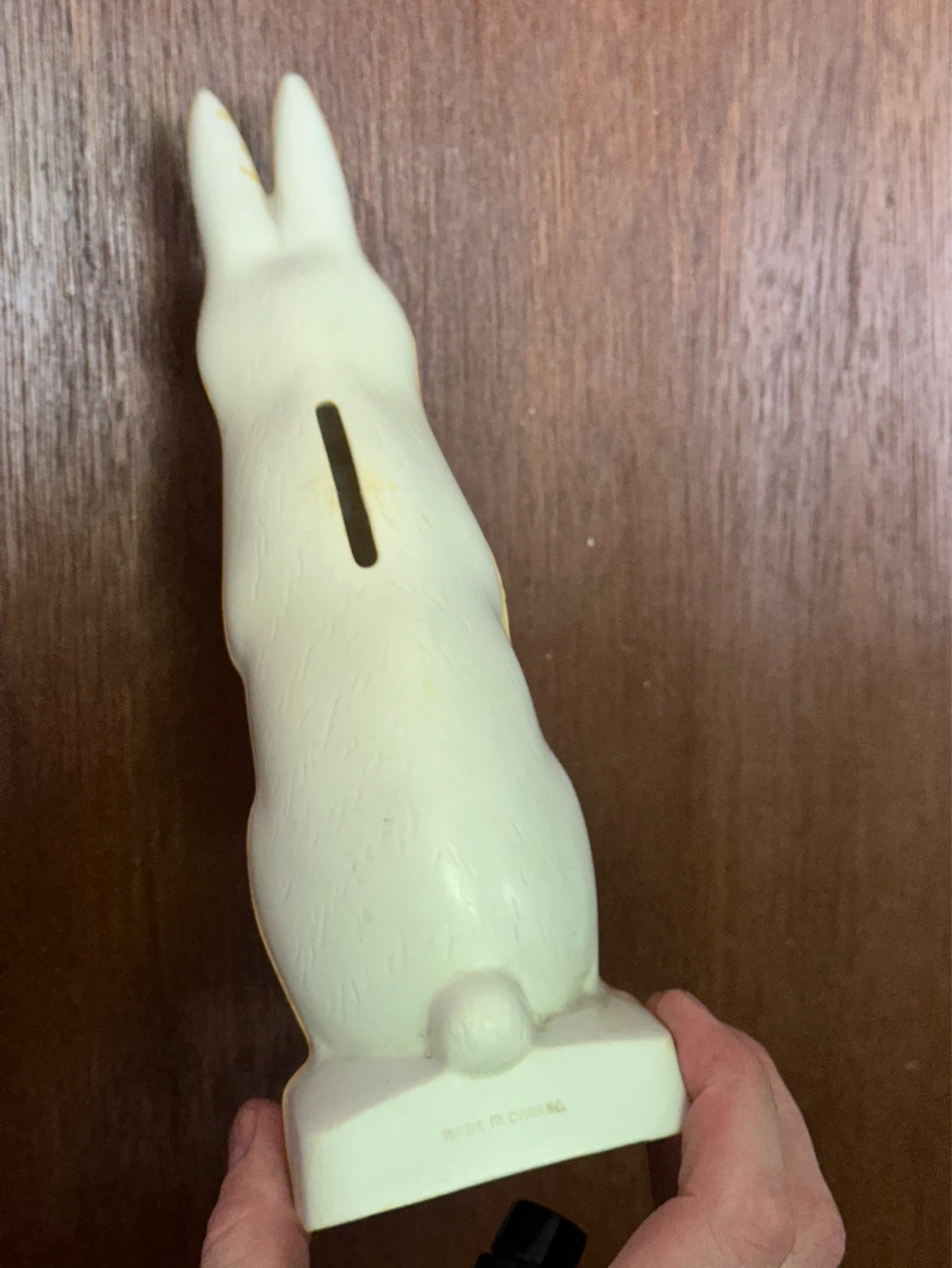 1950's WABASSO Rabbit Mascot tall Still Bank Advertising CANADA - photo 3