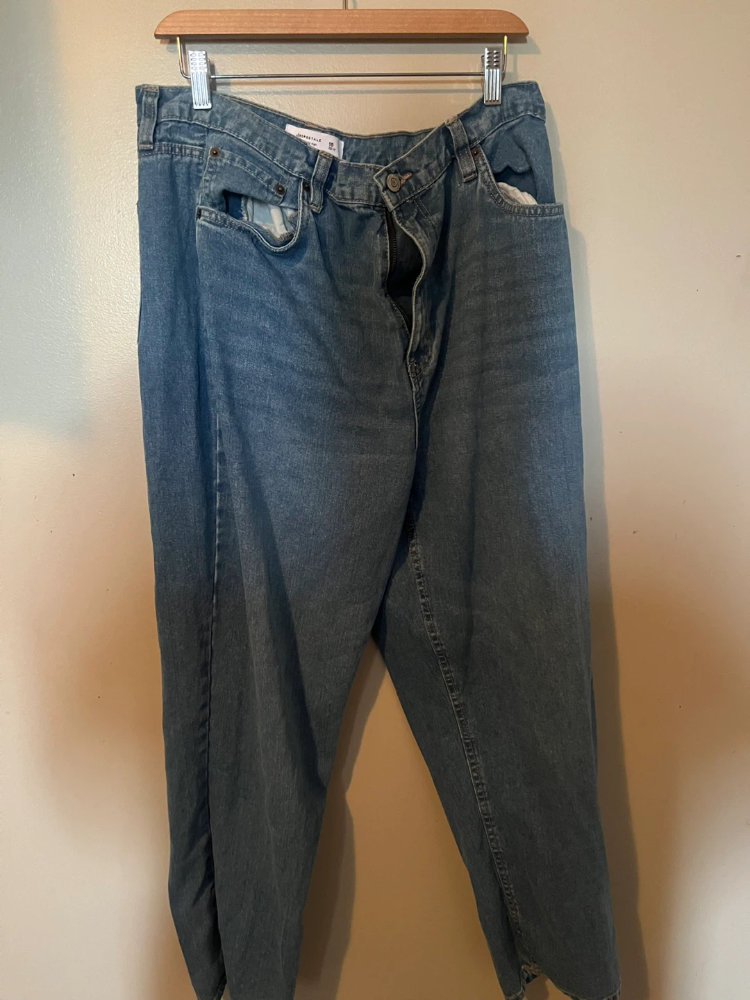Aeropostale Super High Rise Straight Jeans Size 16