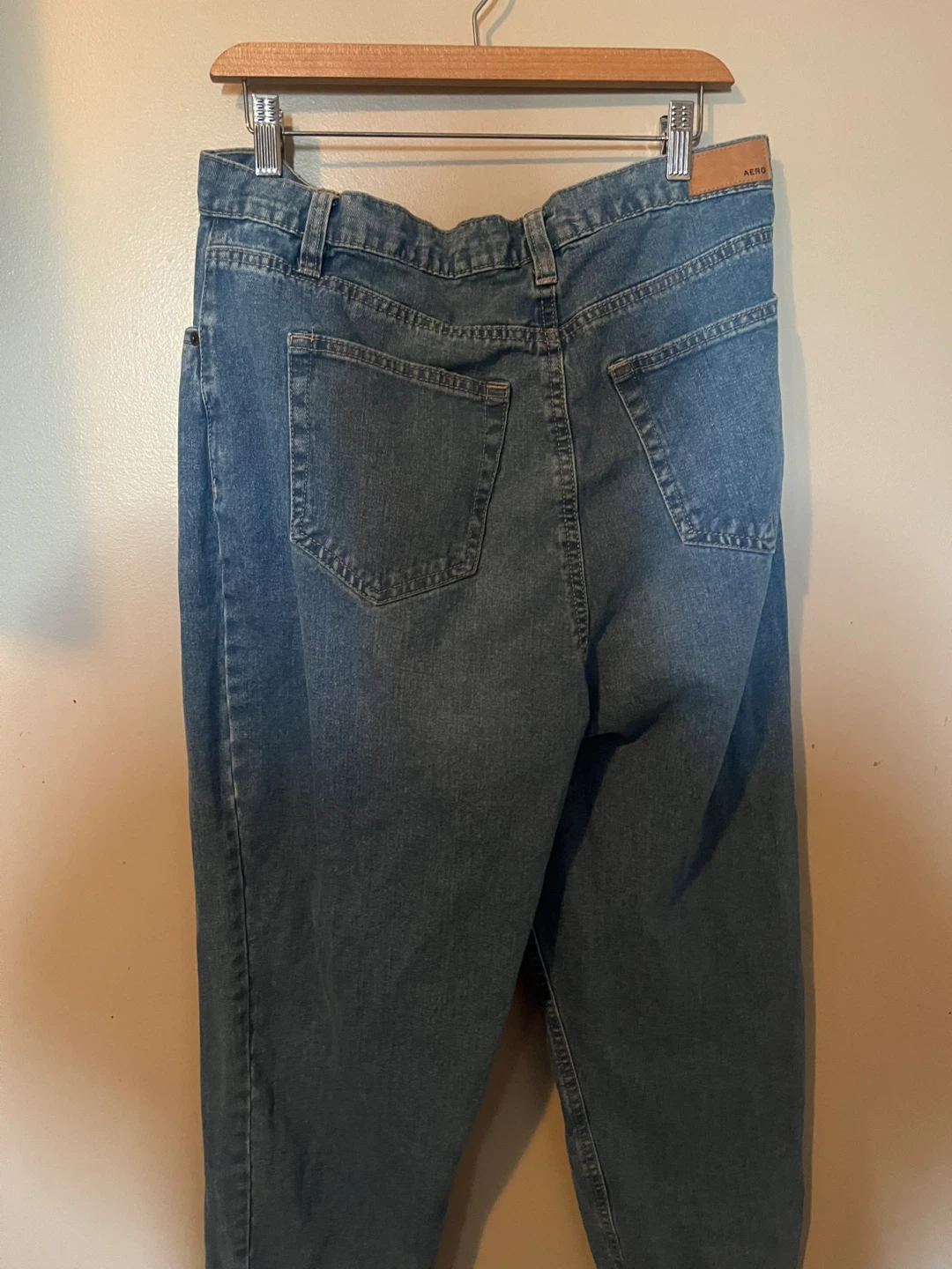 Aeropostale Super High Rise Straight Jeans Size 16 - photo 3