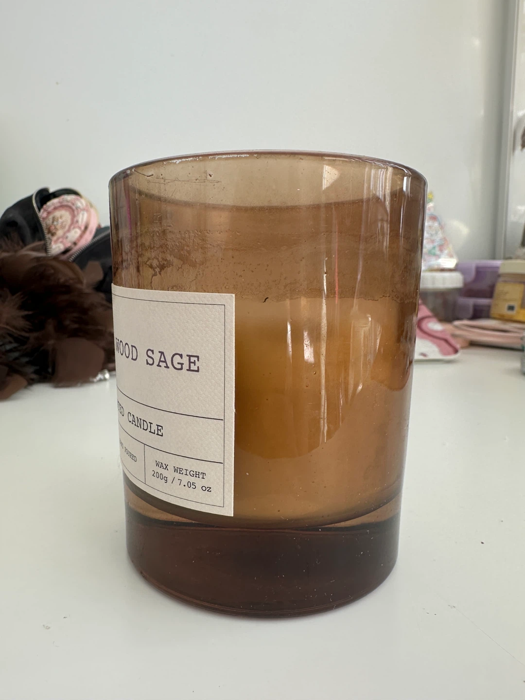 No. 1 Wood Sage Scented Candle - photo 3