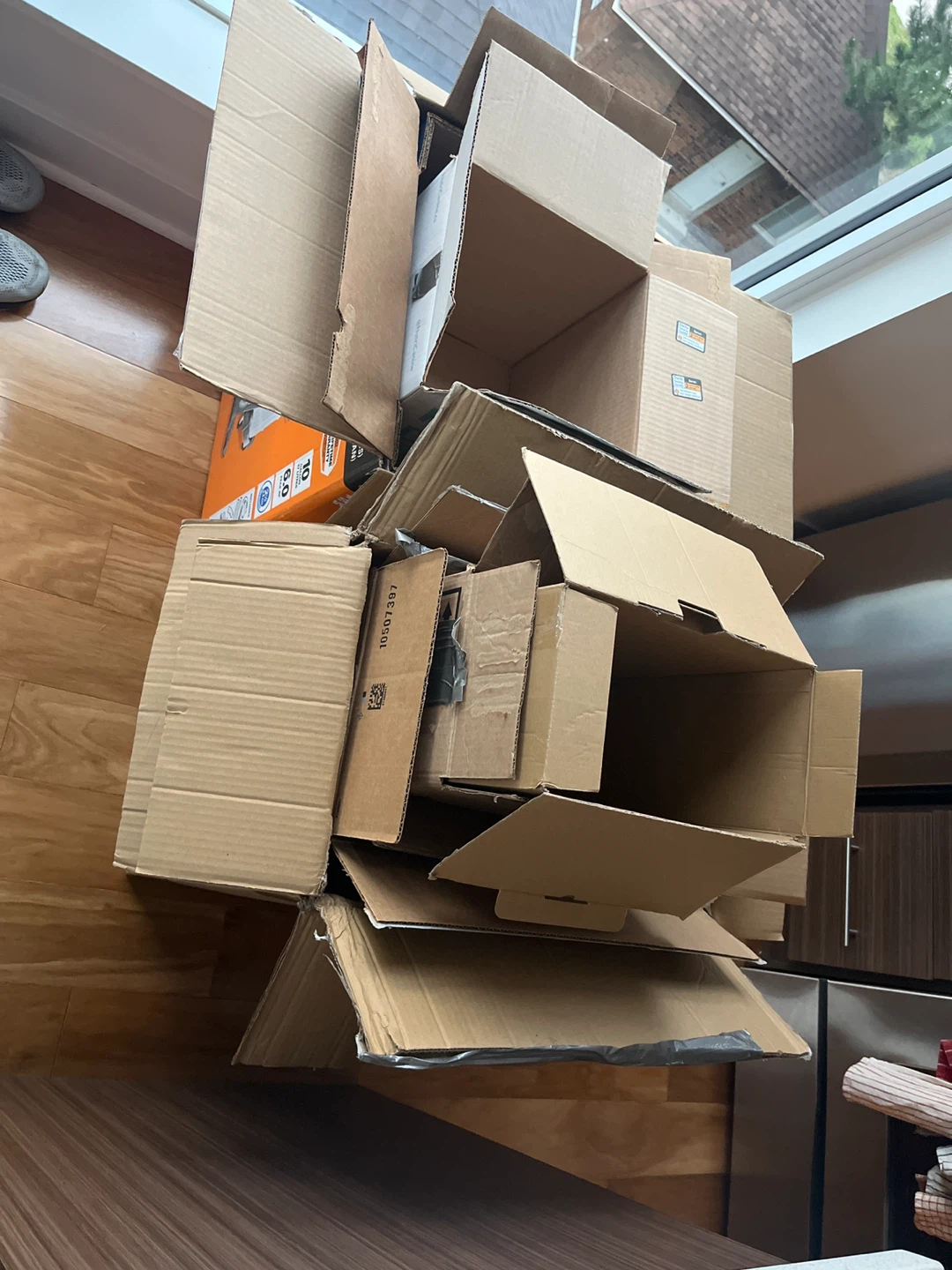 Assorted Cardboard Boxes