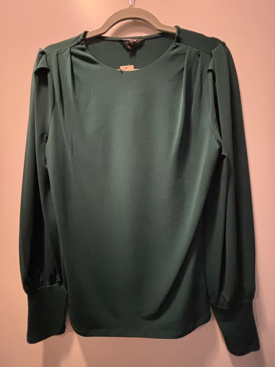 RW&CO. Green Long Sleeve Top Size M
