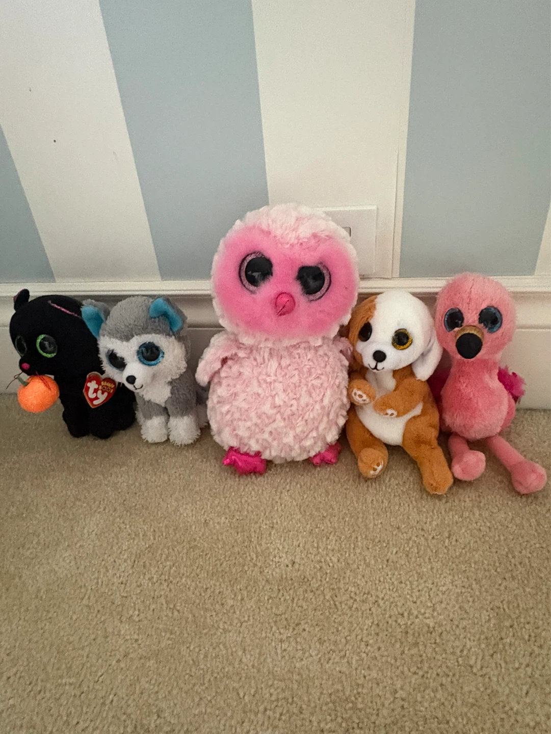 Ty Beanie Boos plush toys (5 count)