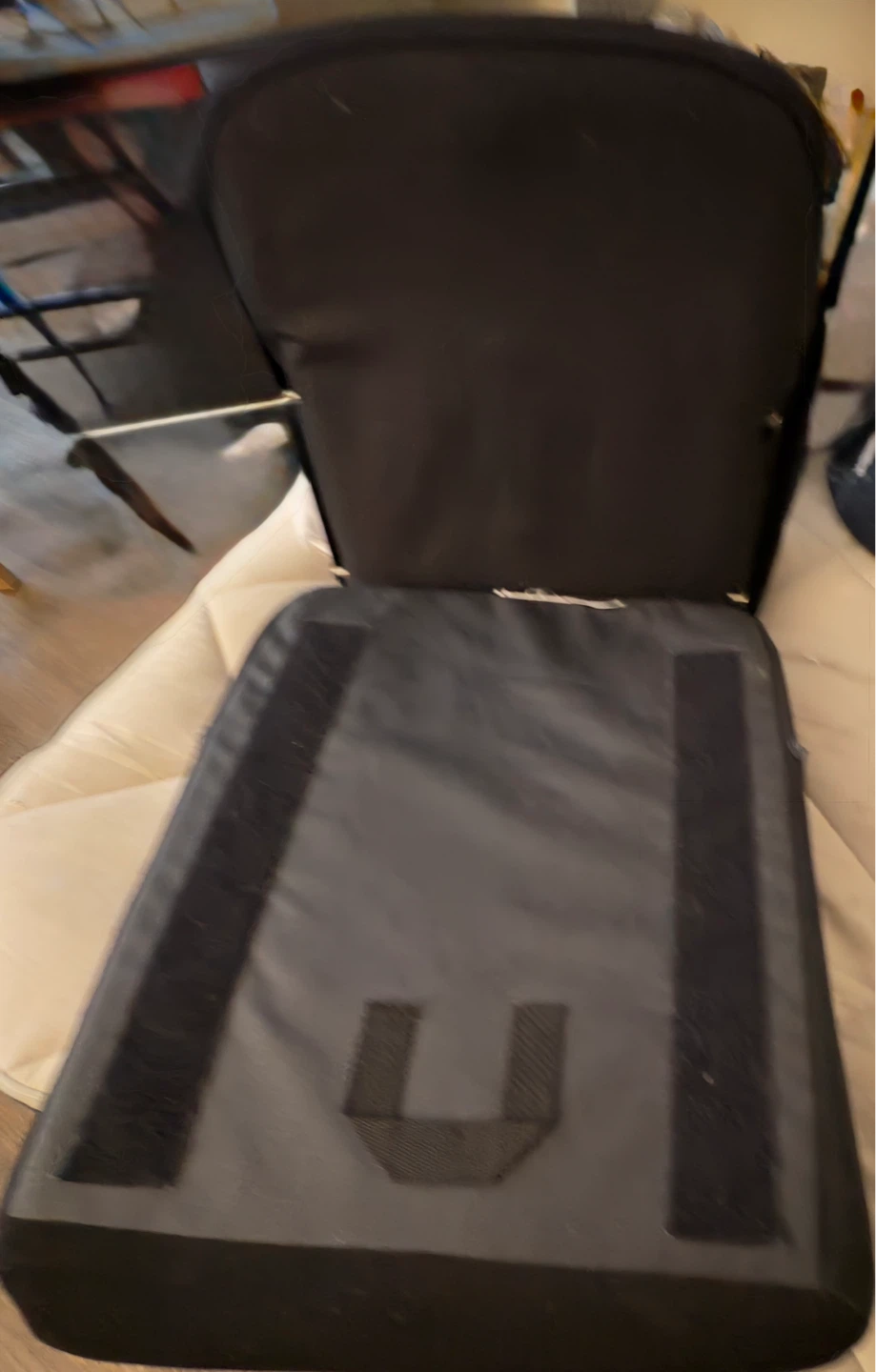 Black power chair set