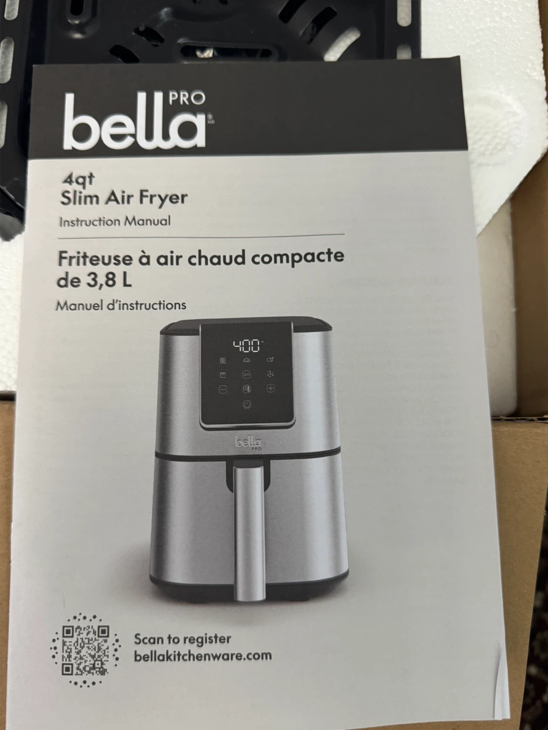 Bella Pro Series 4qt Slim Air Fryer - photo 3