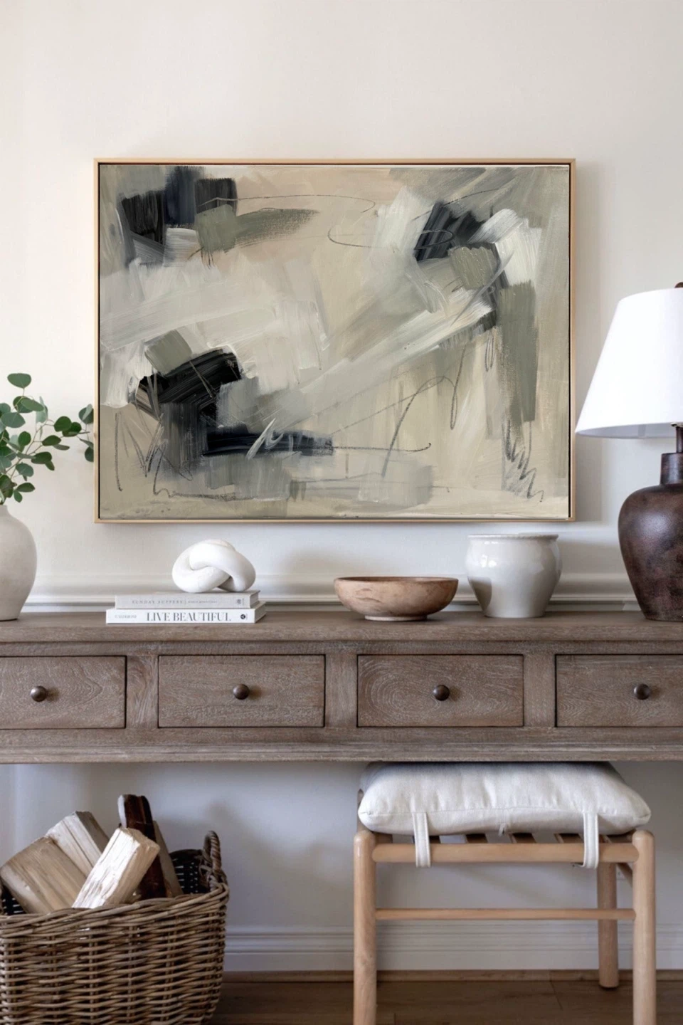 Original Abstract Canvas Wall Art Painting