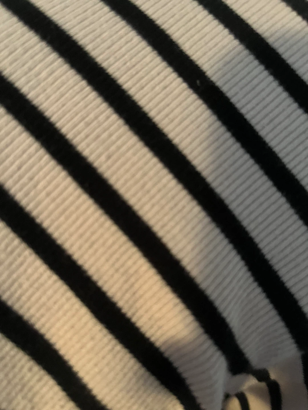 Black and White Striped T-Shirt - photo 3