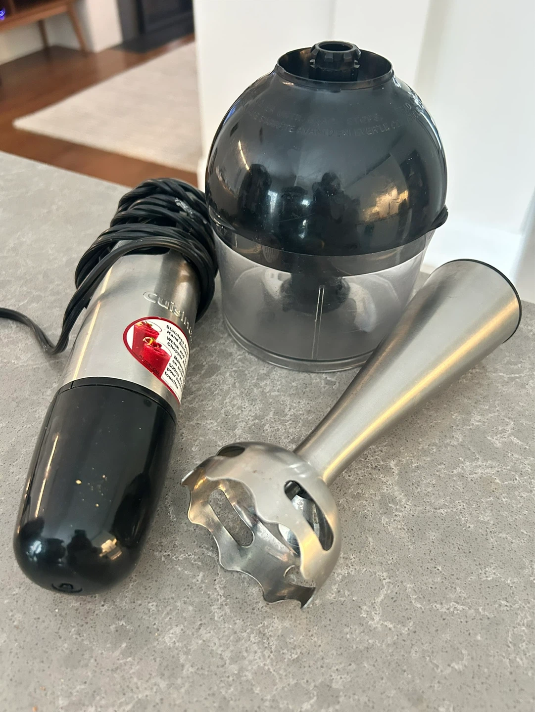 Cuisinart Immersion Blender with Chopper Attachments