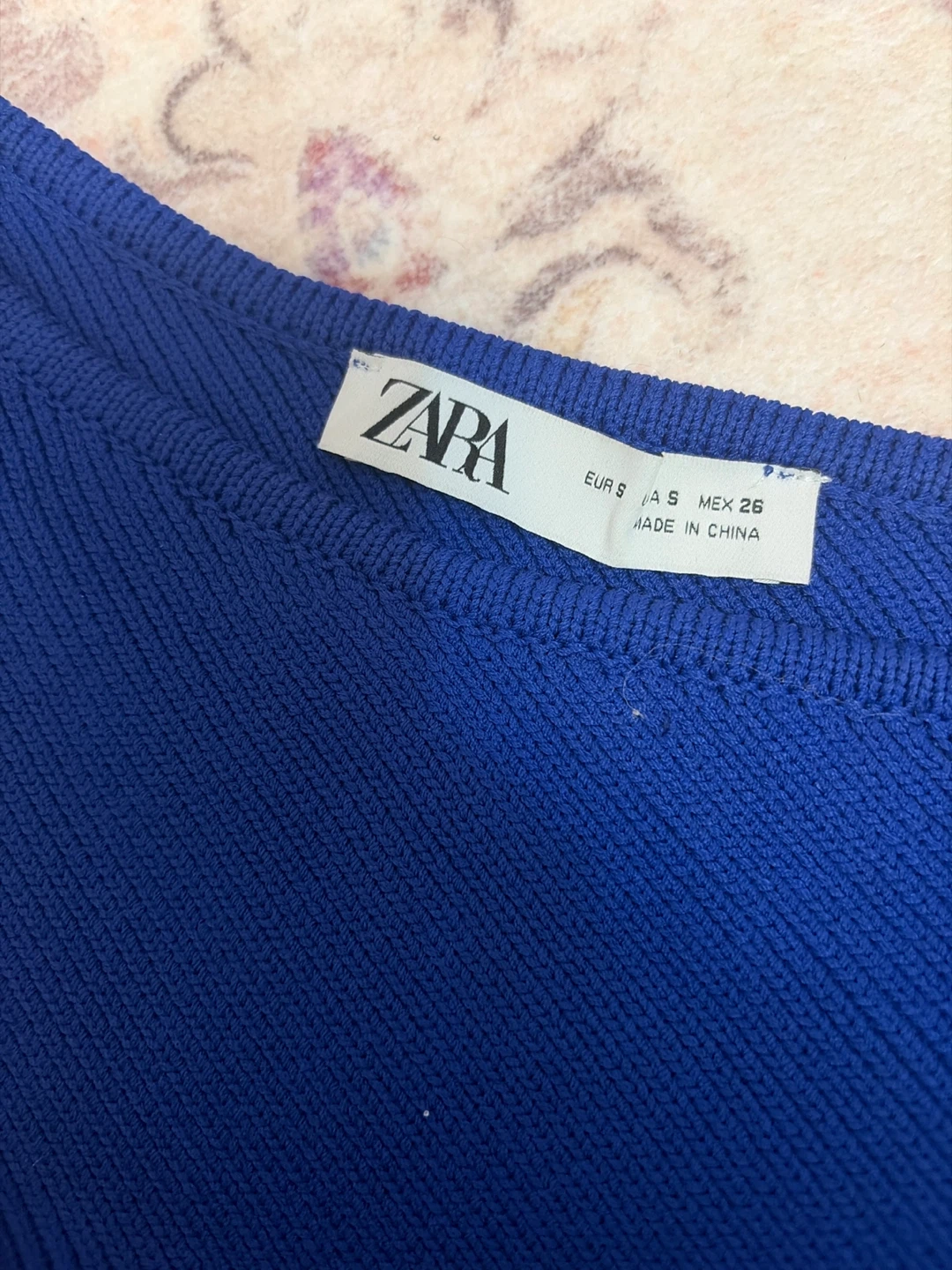 Zara Beaded One-Shoulder Top - S - photo 3