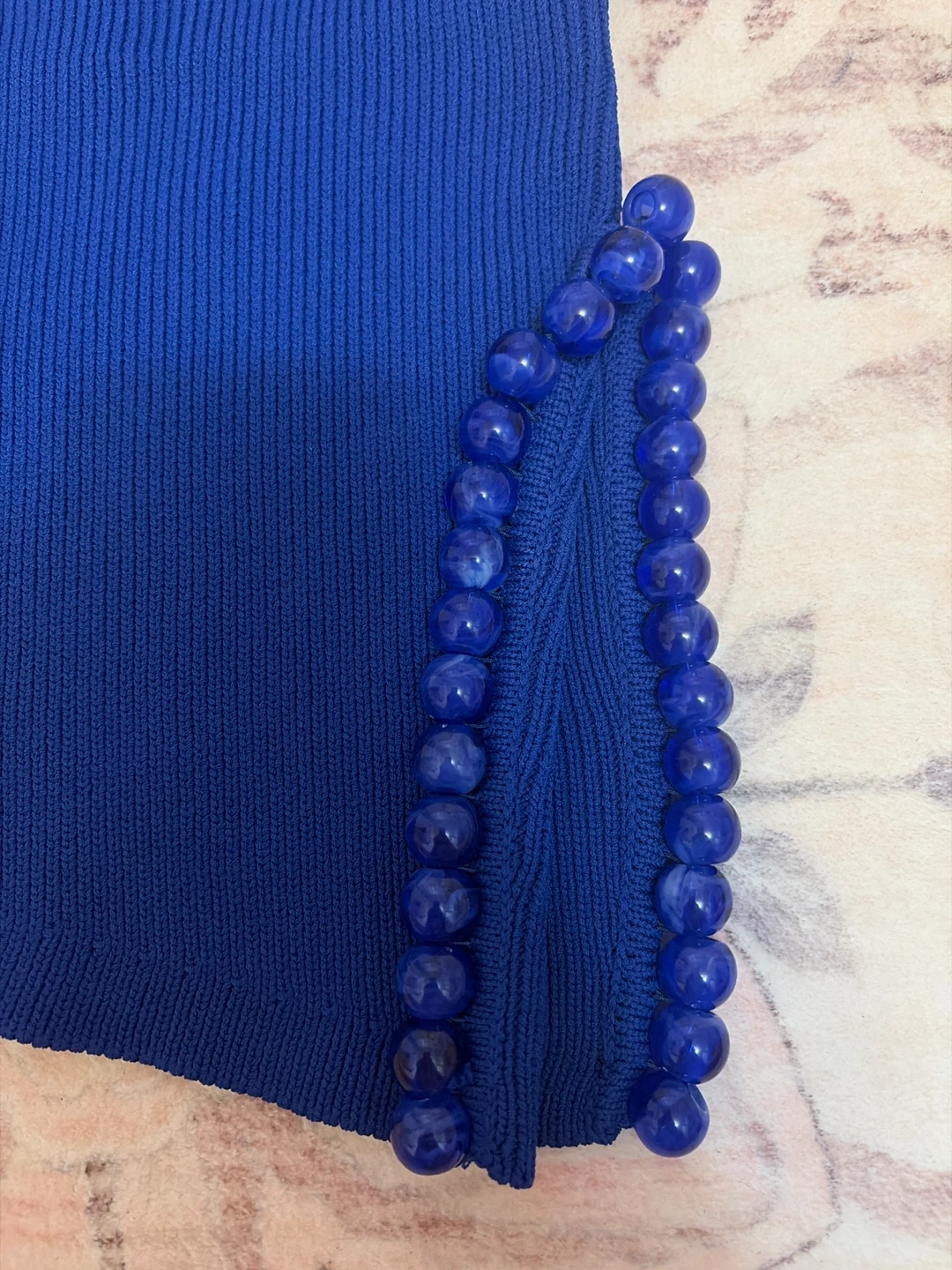 Zara Beaded One-Shoulder Top - S - photo 2